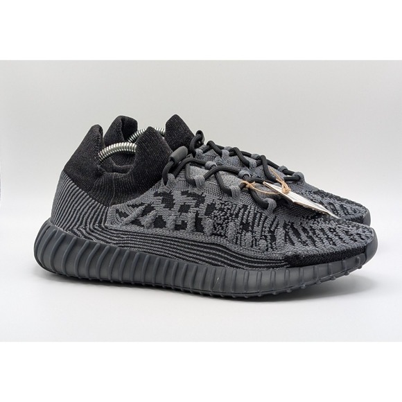 Adidas Yeezy Boost 350 V2 CMPCT Mens 9.5 Slate Onyx Slip On‎ Sneakers NEW